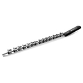 Performance Tool Metal Socket Rail, 1/2" Drive, Fourteen Pegs, 18" Long, with Soft Grip Handle W32000